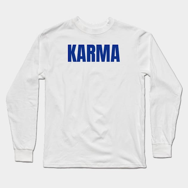 KARMA Long Sleeve T-Shirt by Jitesh Kundra